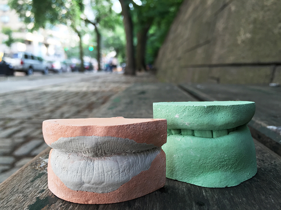 concrete mouths in New York City